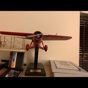 Amelia Earhart Lockheed Vega 5B Hardwood Model
